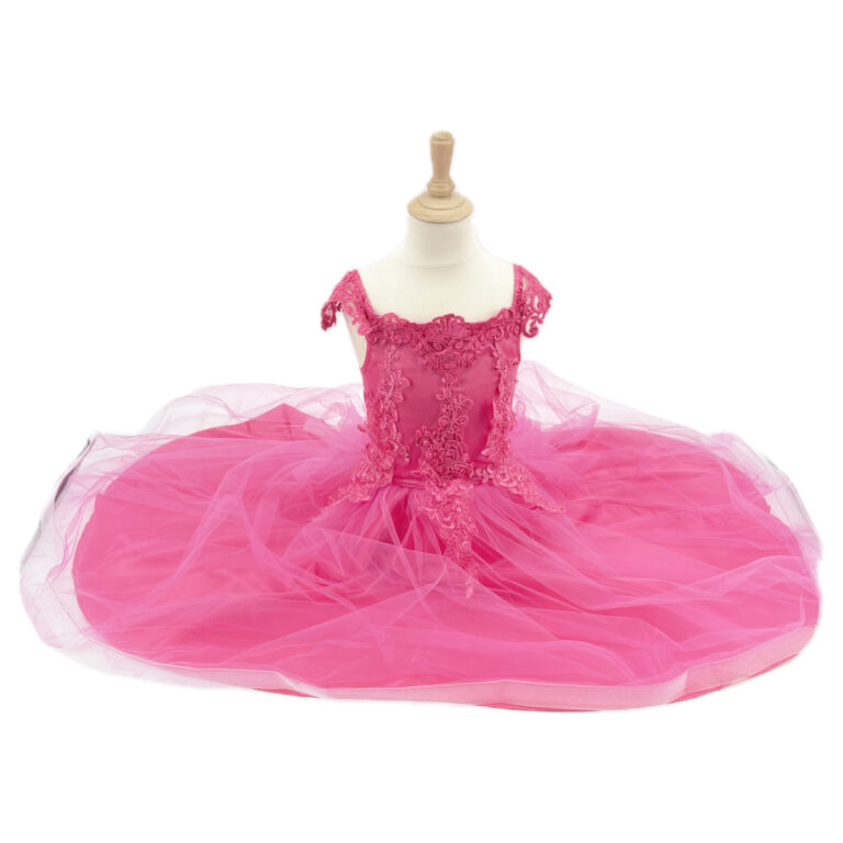 Robe de princesse Rose 3-4 ans