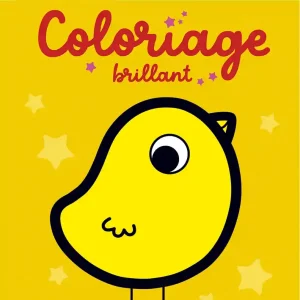 Coloriage brillant – le poussin