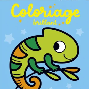 Coloriage brillant – le caméléon