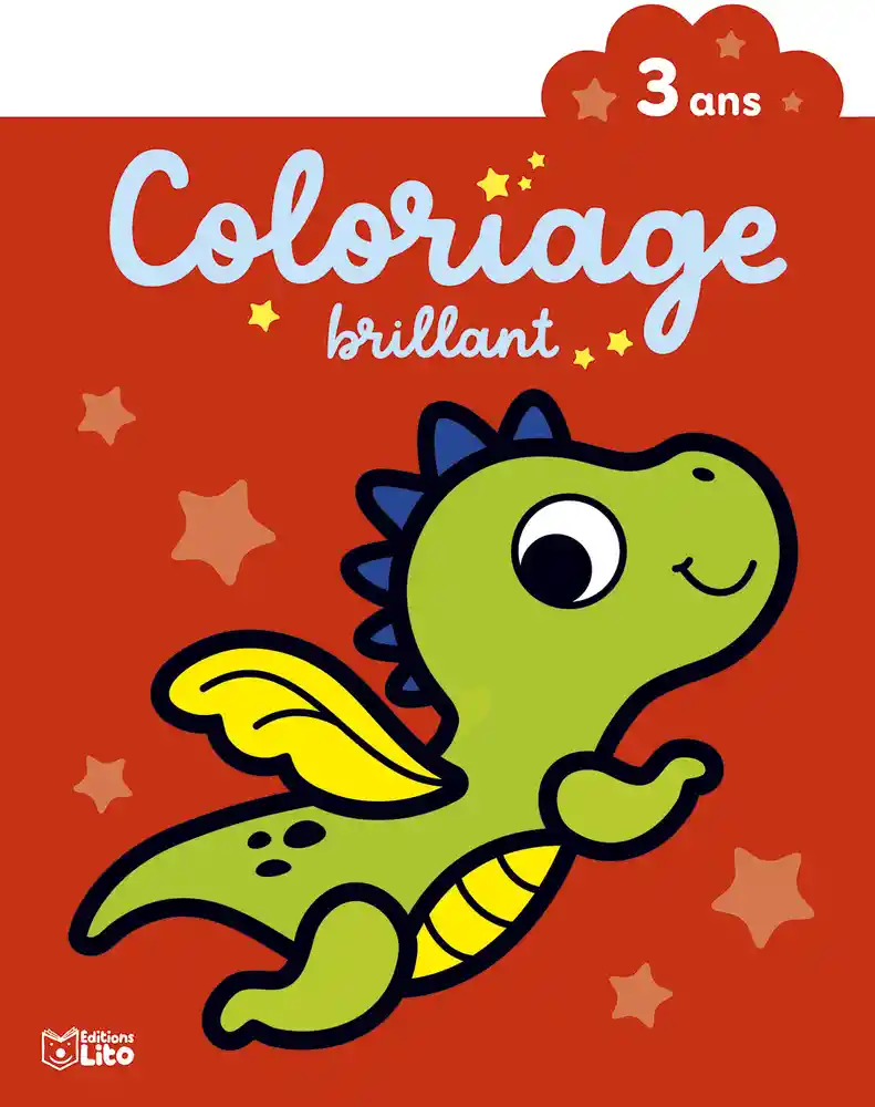Coloriage brillant dragon