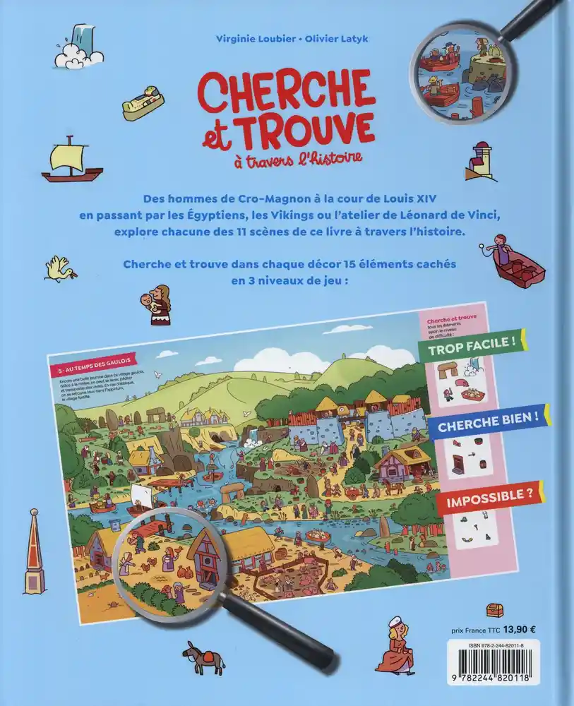Cherche et trouve à travers l’histoire