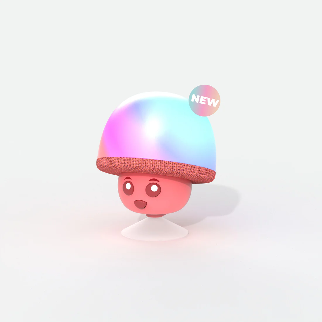 Enceinte champignon rouge
