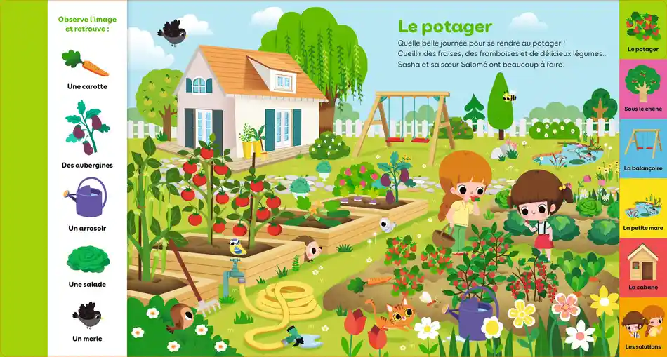 Cherche et trouve le jardin