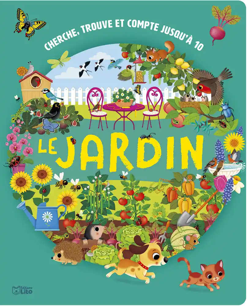 Cherche trouve et compte le jardin