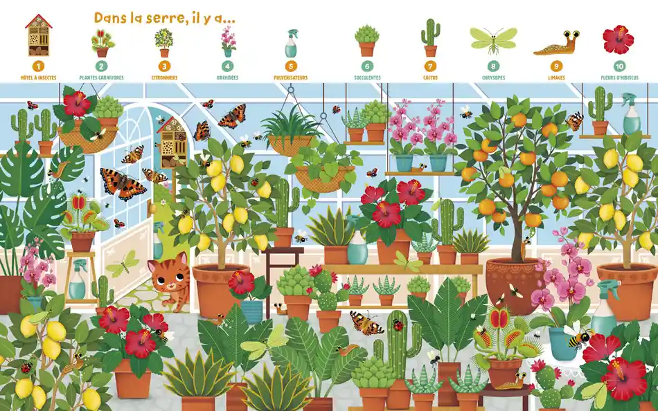 Cherche trouve et compte le jardin
