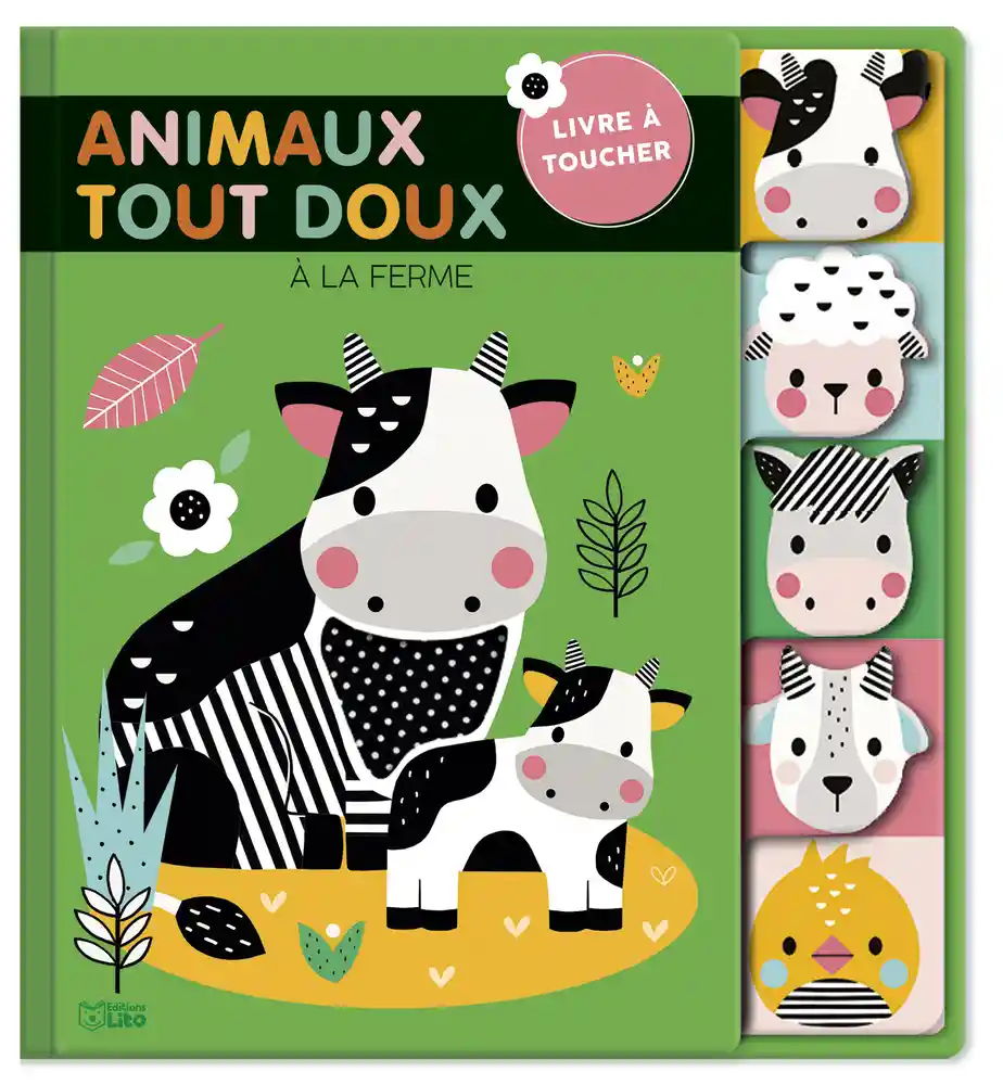 Livre à toucher à la ferme
