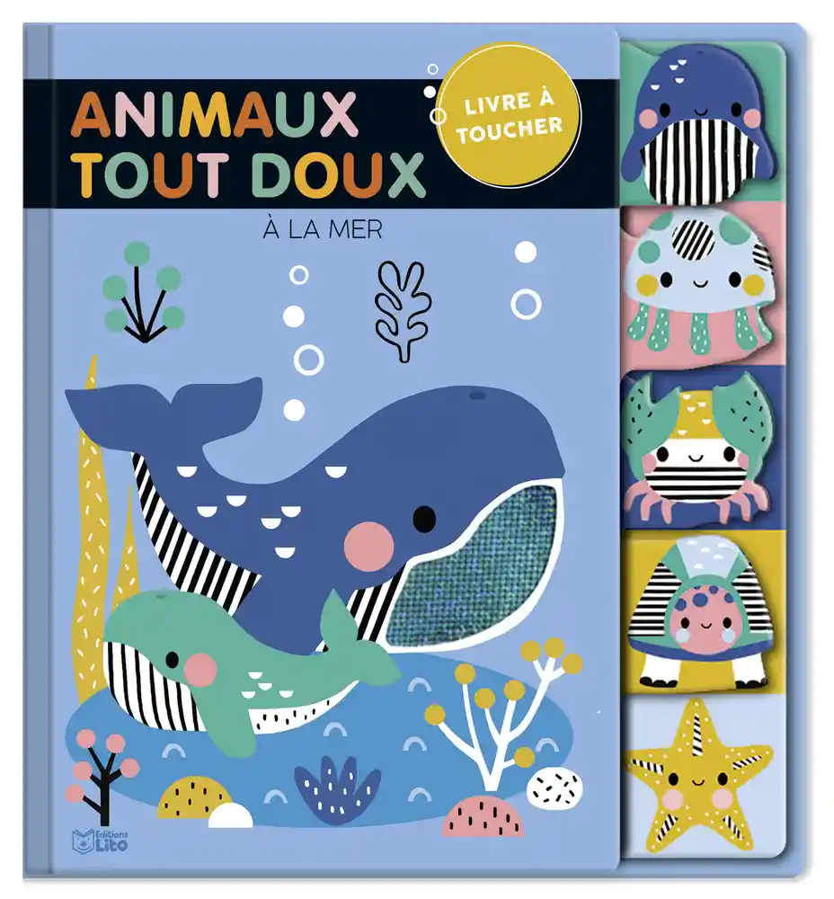 Livre à toucher à la mer