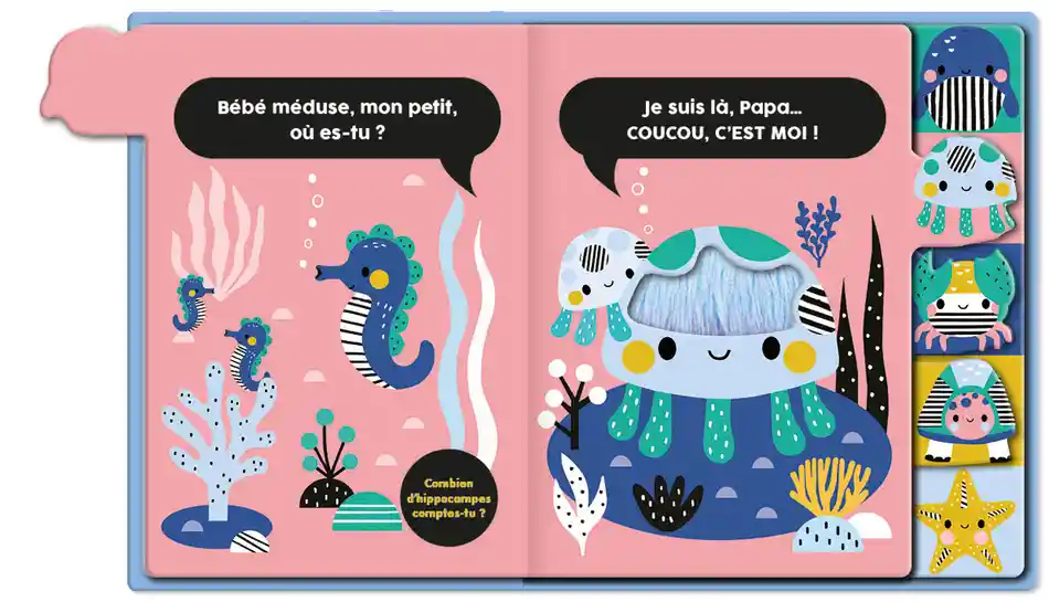 Livre à toucher à la mer