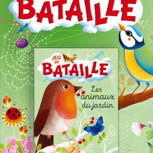 Jeu de bataille – Les animaux du jardin