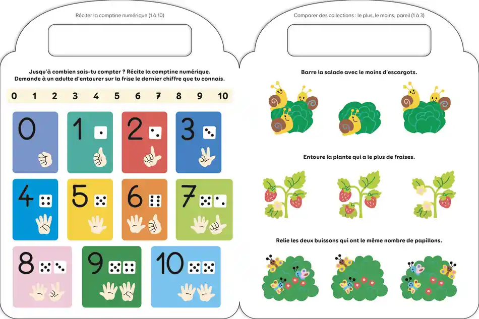 Graphisme – J’apprends à compter jusqu’à 10