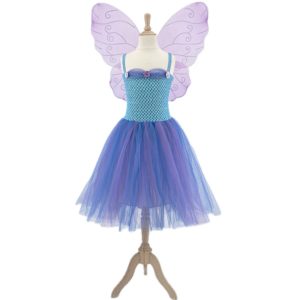 Robe de Fée Mélusine 5-7 ans avec ses ailes