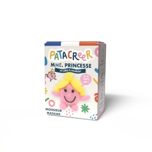 Kit à fabriquer Mme PRINCESSE en pâte à modeler