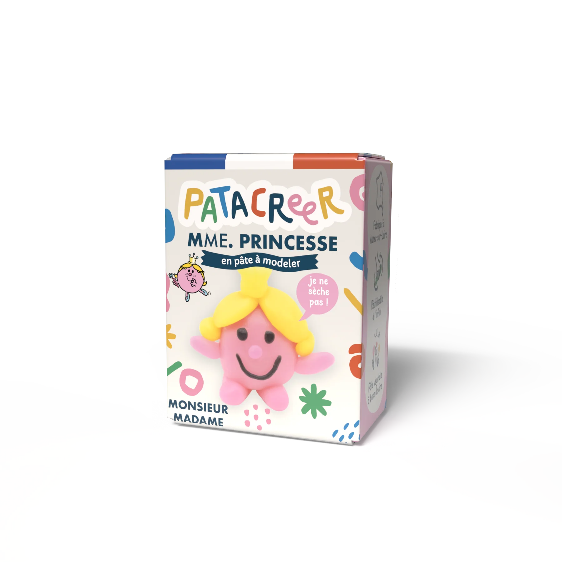 Kit à fabriquer Mme PRINCESSE en pâte à modeler