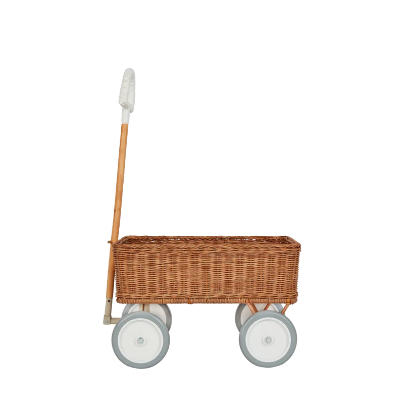 Chariot en rotin