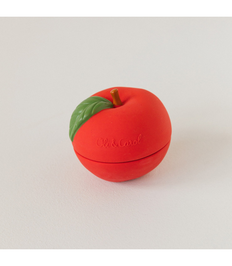 Jouet empilable et balle hochet en forme de pomme