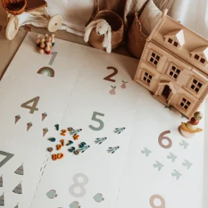 Tapis de jeu puzzle numéros