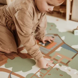 Tapis de jeu puzzle arbre