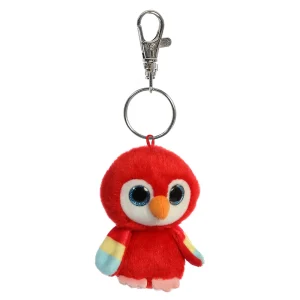 porte clés Perroquet rouge
