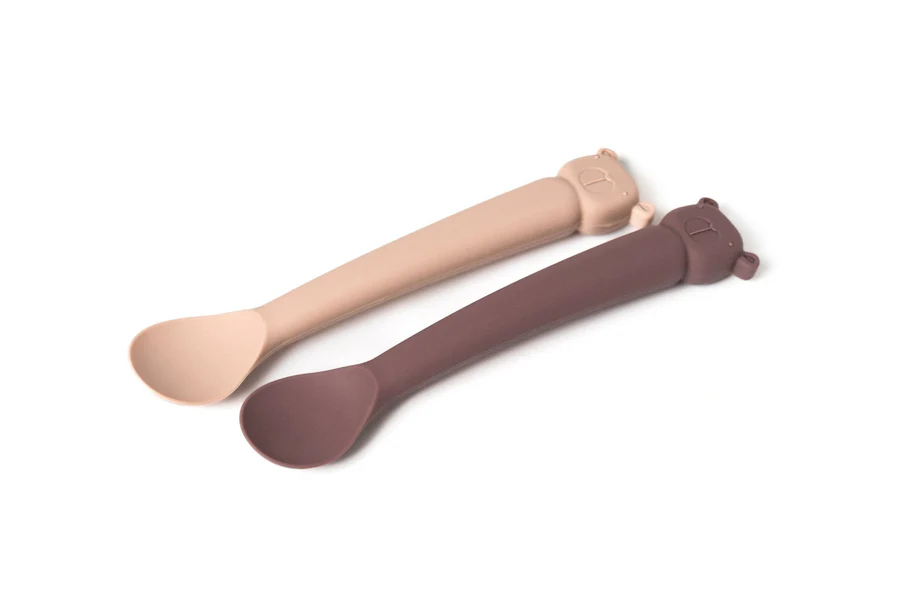 Set cuilleres ours Rose