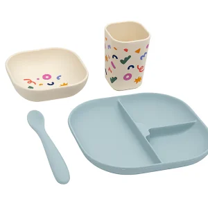 Set repas bleu