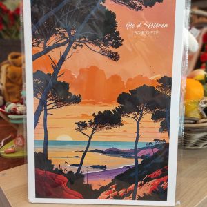 Affiche Ile D’Oléron – Un Soir D’été