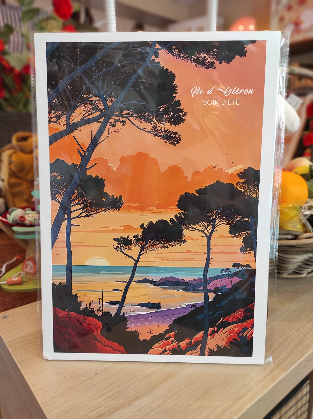 Affiche Ile D’Oléron – Un Soir D’été
