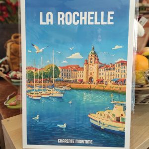 Affiche La Rochelle – Grosse Horloge Port