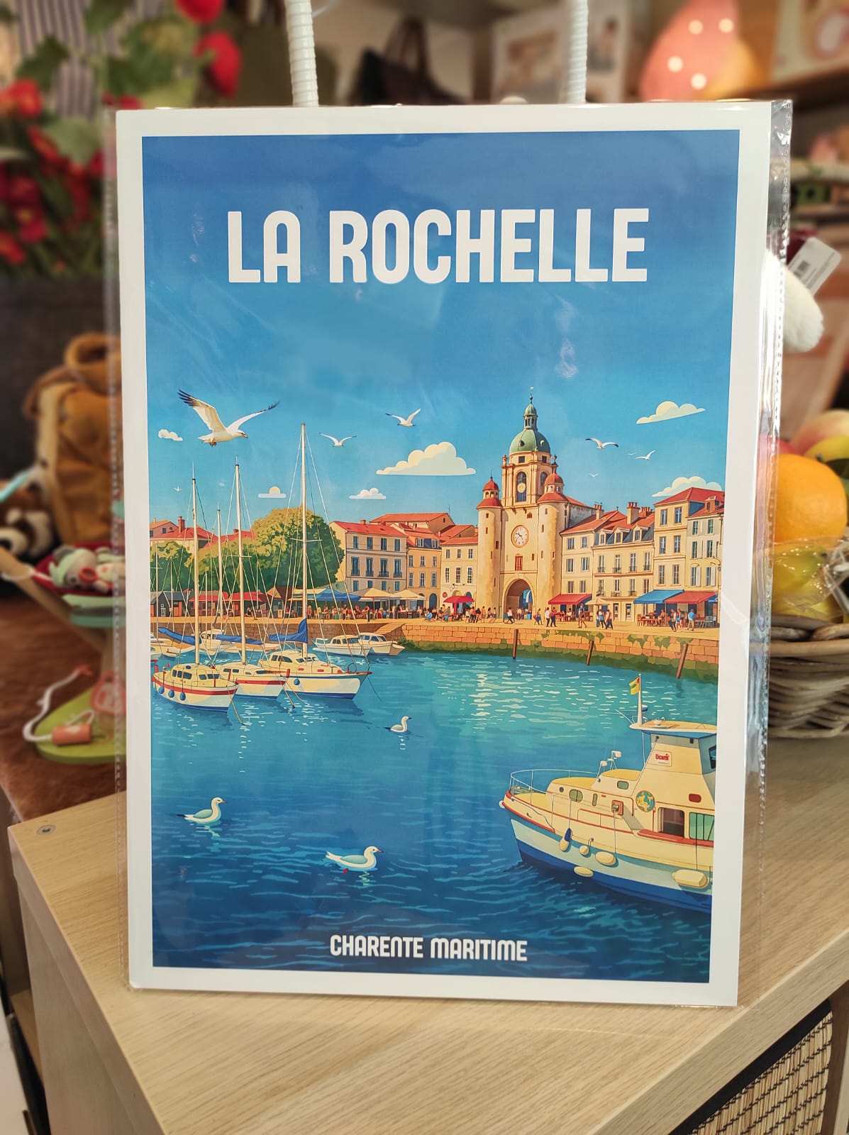 Affiche La Rochelle – Grosse Horloge Port