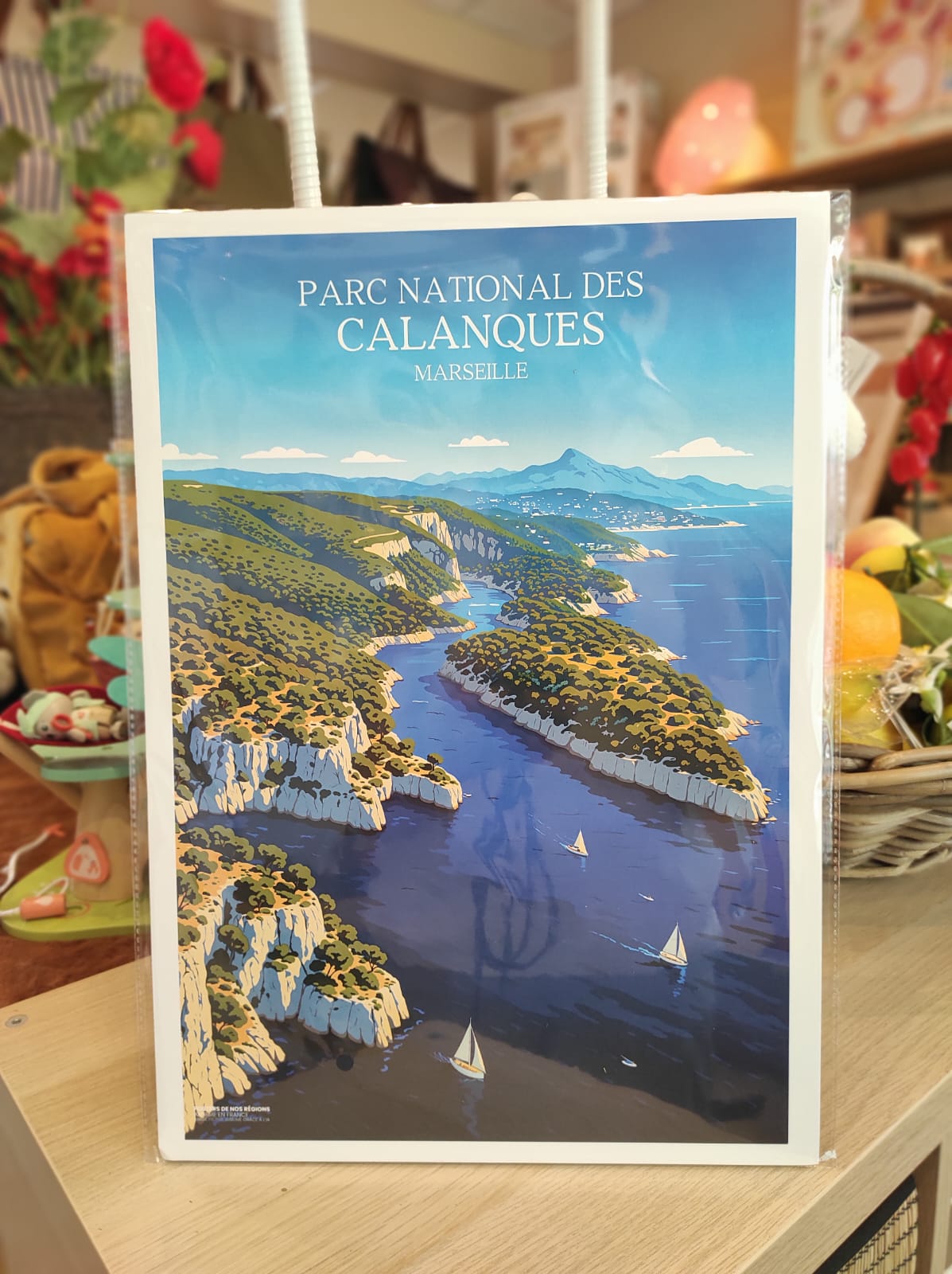 Affiche Marseille – Les Calanques