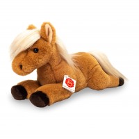 Peluche cheval couché – 34 cm