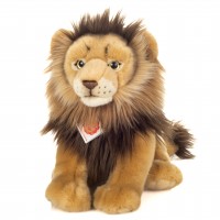 Peluche lion assis – 30 cm