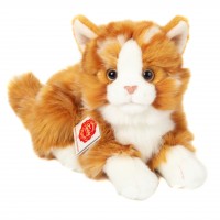 Peluche chat roux tigré – 20cm