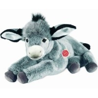 Peluche âne couché – 50 cm