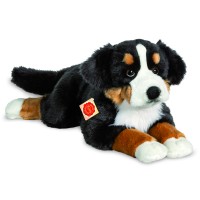 Peluche Bouvier Bernois allongé 60 cm