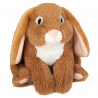 Peluche lapin nougat 19 cm