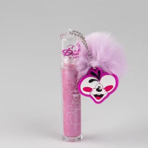 Lip gloss glitter pompon