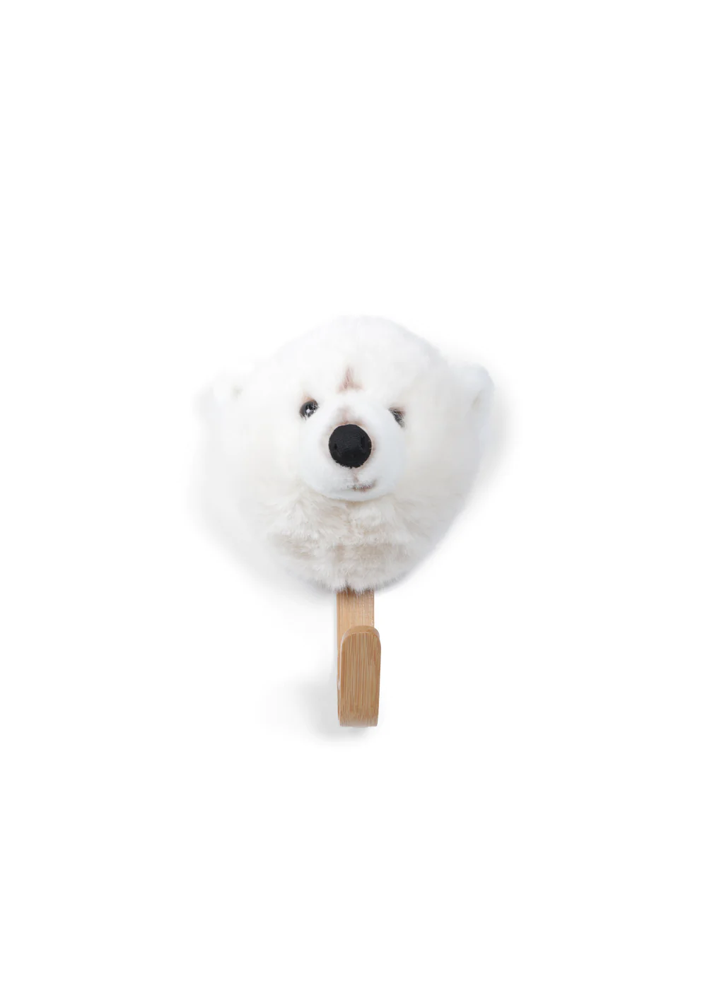 Patère ours blanc