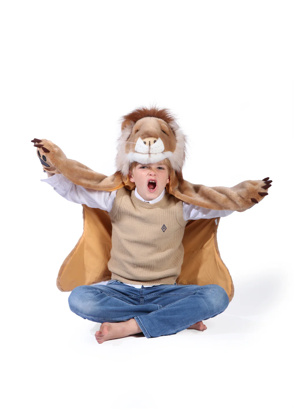 Déguisement cape lion